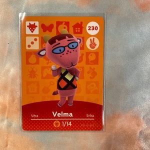 GENUINE ACNH amiibo for Velma